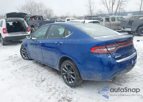 2013 Dodge Dart Rallye z USA, uszkodzony, nr VIN 1C3CDFBAXDD103231